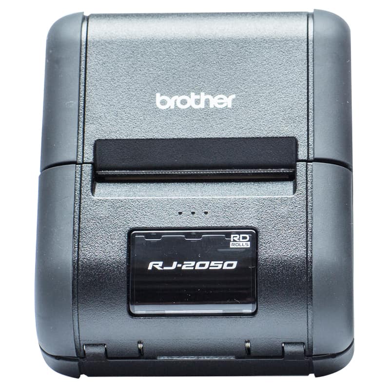 Brother RJ-2050 Portable Receipt Printer Bundle-Pack