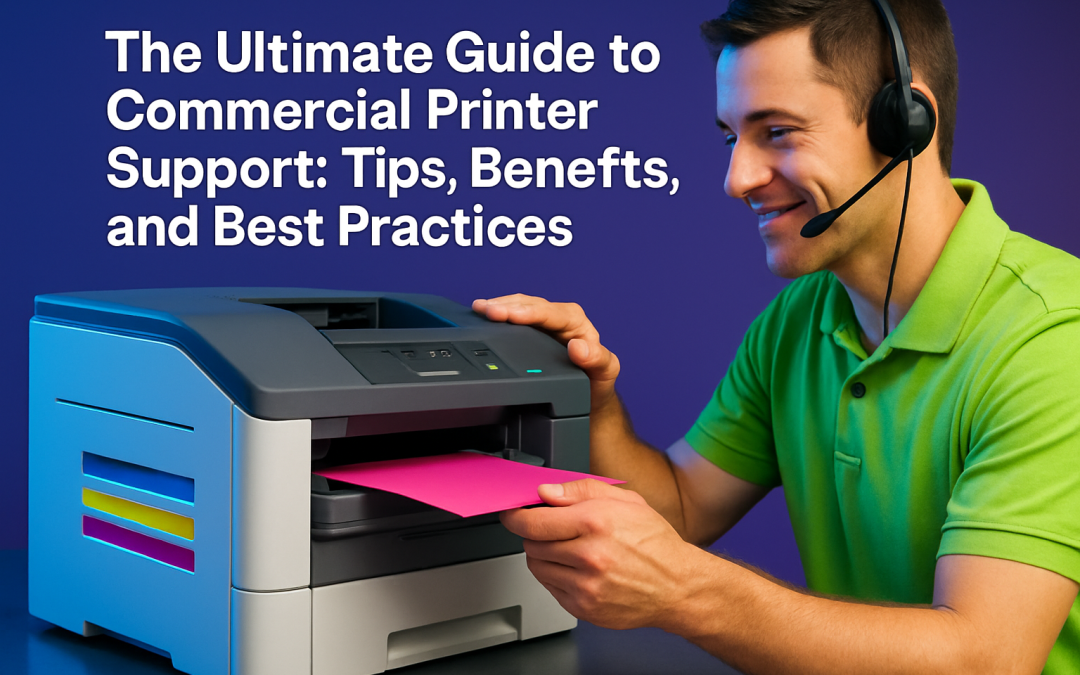 The Ultimate Guide to Commercial Printer Support: Tips, Benefits, and Best Practices