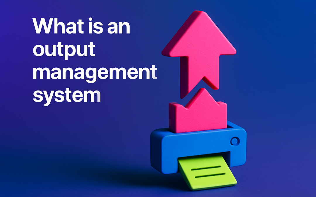 What is an output management system