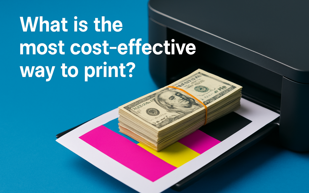 What is the most cost-effective way to print