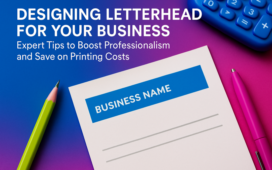 Designing Letterhead for Your Business: Expert Tips to Boost Professionalism and Save on Printing Costs