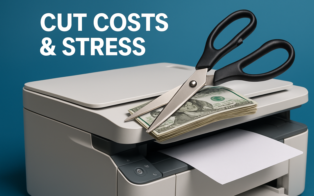 7 Ways a Managed Print Service Can Instantly Cut Costs and Stress for Your Business