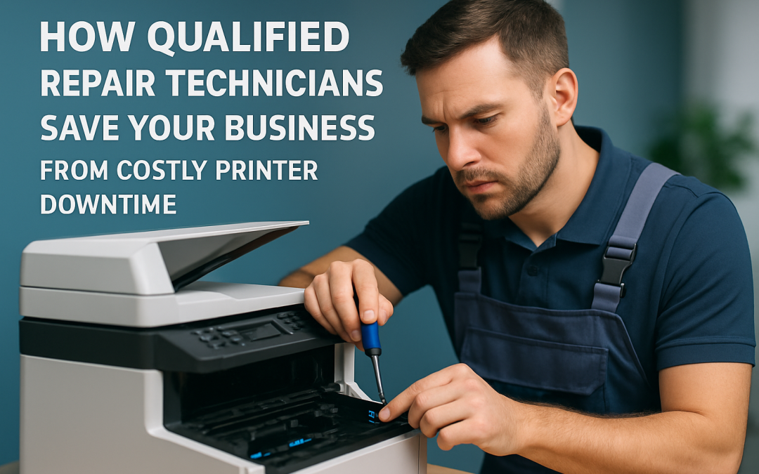 How Qualified Repair Technicians Save Your Business from Costly Printer Downtime