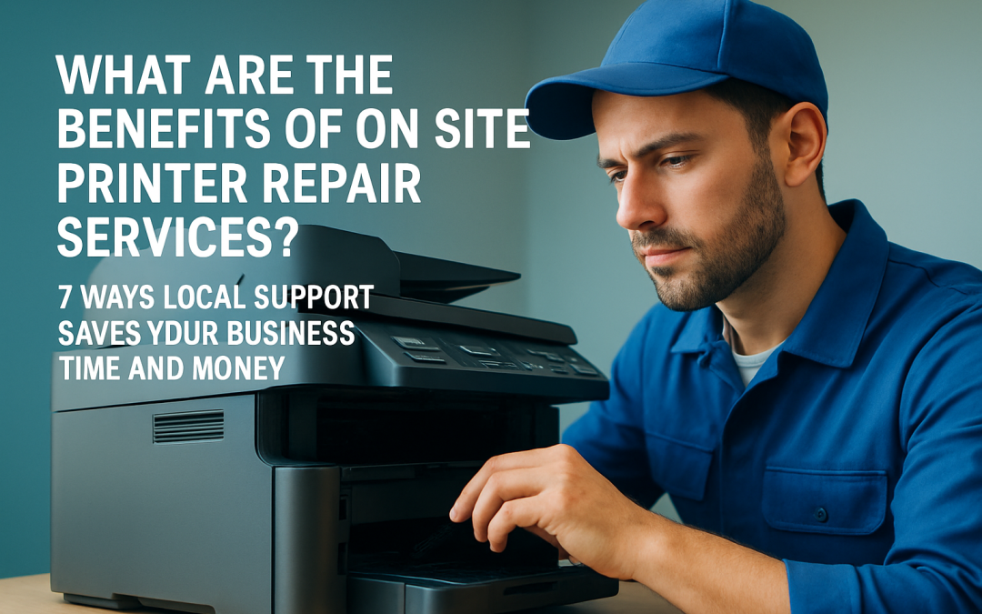 What Are the Benefits of On Site Printer Repair Services? 7 Ways Local Support Saves Your Business Time and Money
